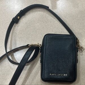 Marc Jacobs Textured Black Crossbody Bag